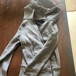 Gray Hooded lululemonJacket